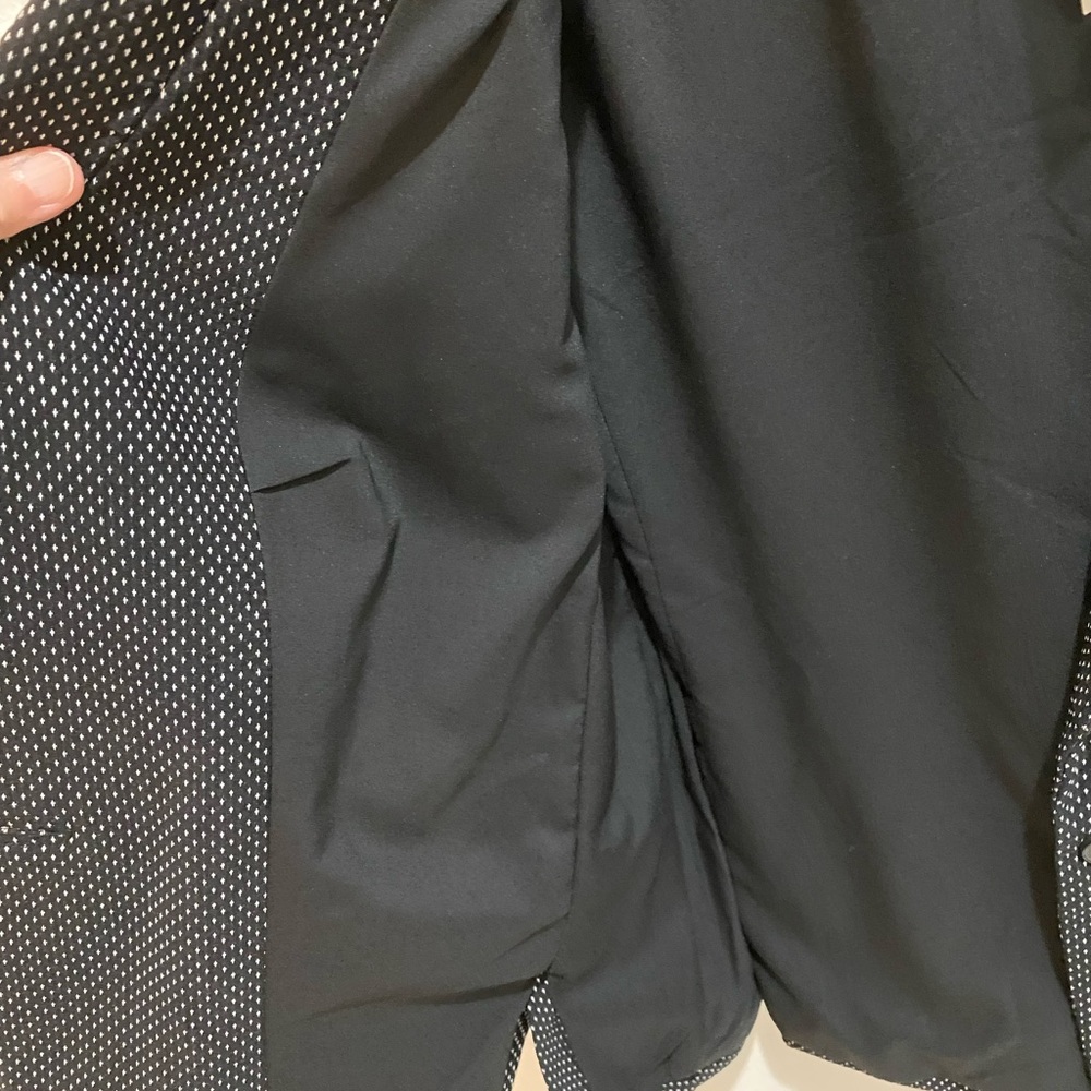 Lane Bryant Ladies Black & White Speck Blazer - 16 - Picture 6 of 12